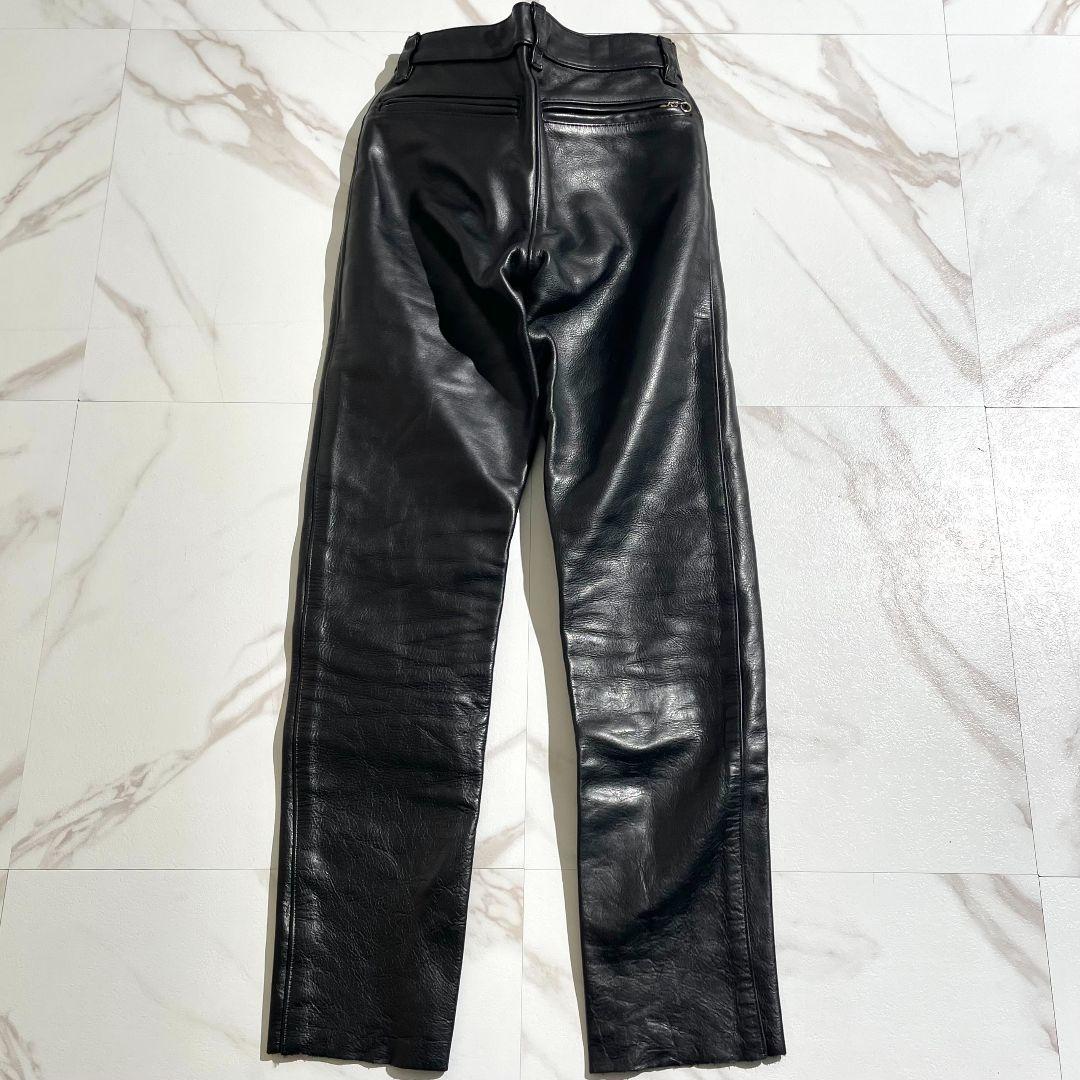 バンソン　レザーパンツ　革パン　バイカー　W27