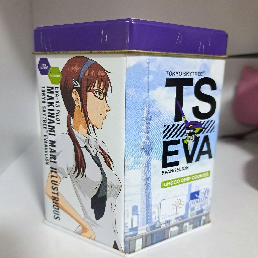 希少品エヴァンゲリオン東京スカイツリー コラボ 缶&缶バッジTS EVA綾波レイ