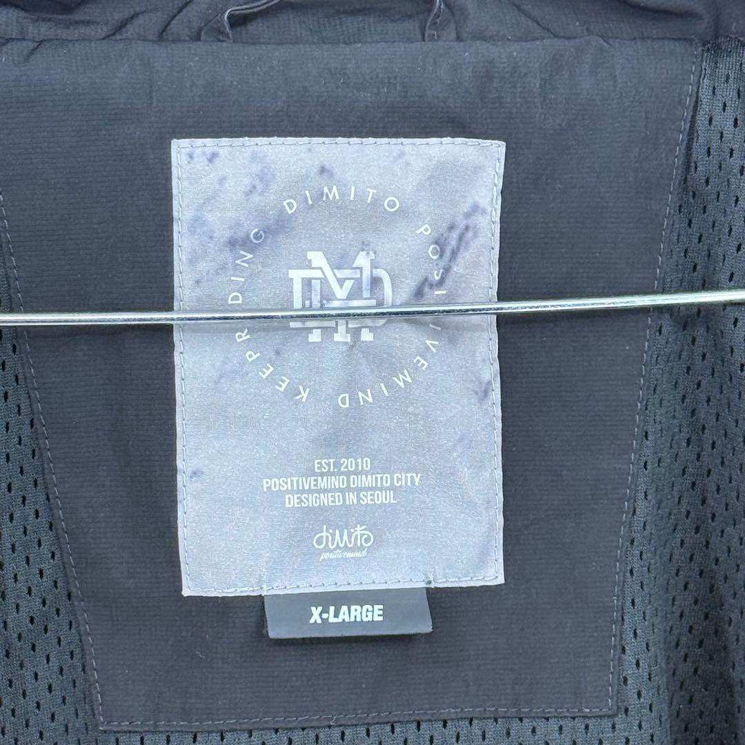 hiro.09　dimitoスノーボードジャケット 黒/オリーブ/紫