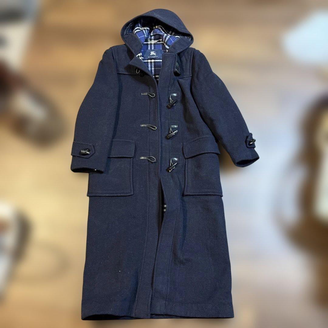 BURBERRY レディース　ダッフルコート ネイビー