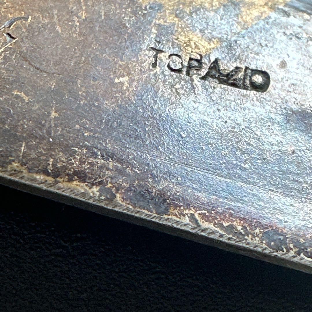 アンティーク　シルバー製　ナプキンリング　刻印　ぶどう