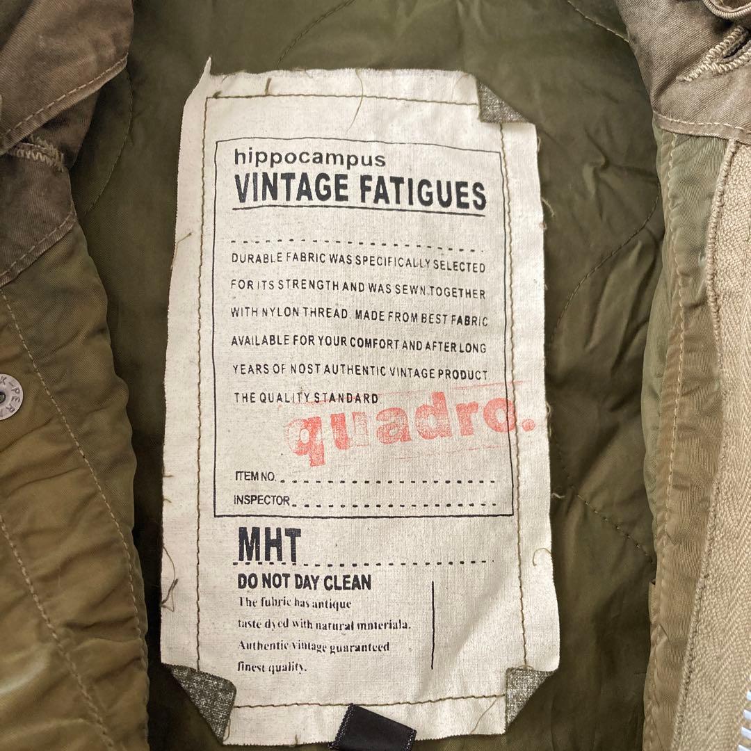 クオドロ quadro ミリタリージャケット　レディース　美品