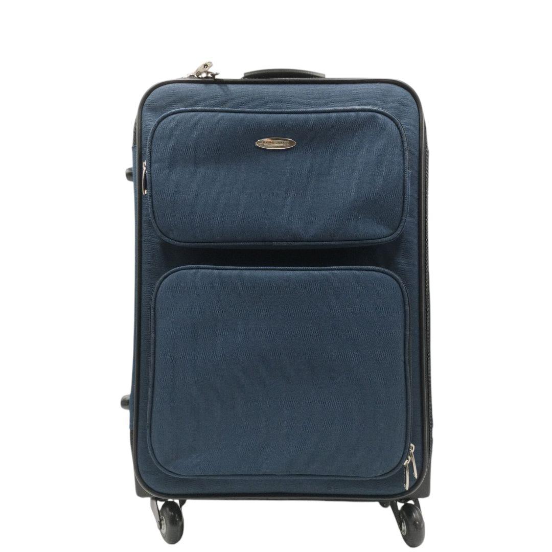 未使用✨エース　キャリーケース　キャリーバッグ　スーツケーツ　機内持込可　紺　鍵