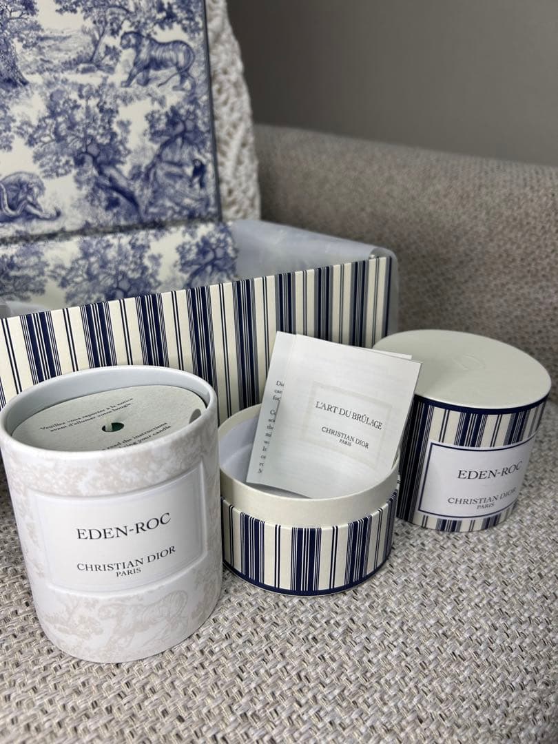 Christian Dior エデンロックキャンドル&キャンドルリッド