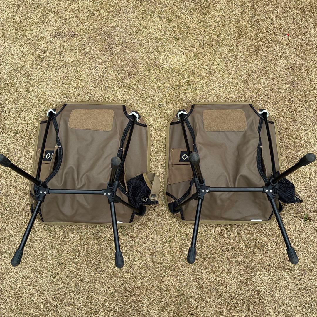 【美品】ヘリノックス チェアミニ×2・ロッキングフット×1 / 3点セット