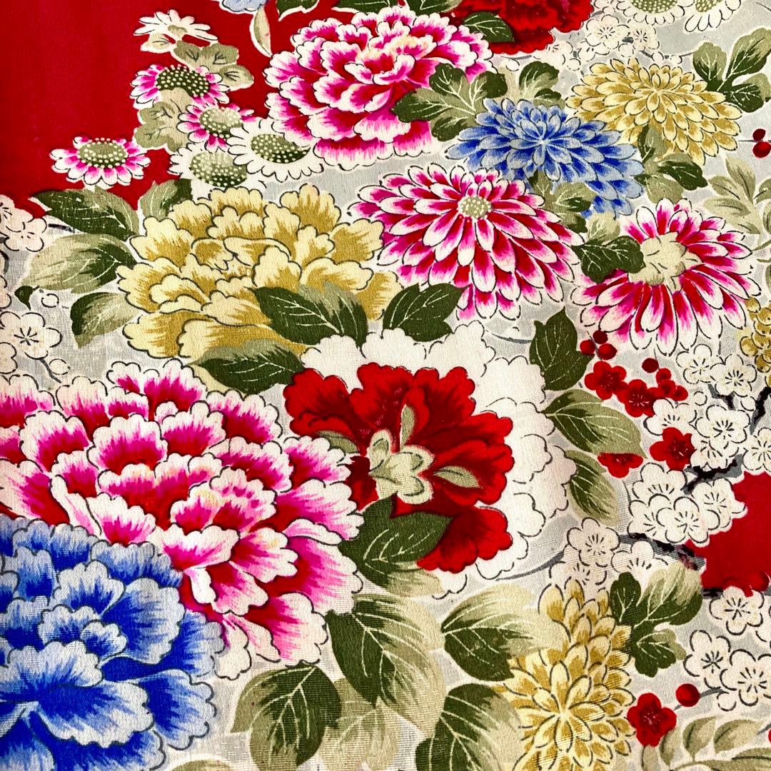 ★ ❤︎ ChoRi ❤︎です★アンティーク着物　ジュニア　大人　着物　NO1