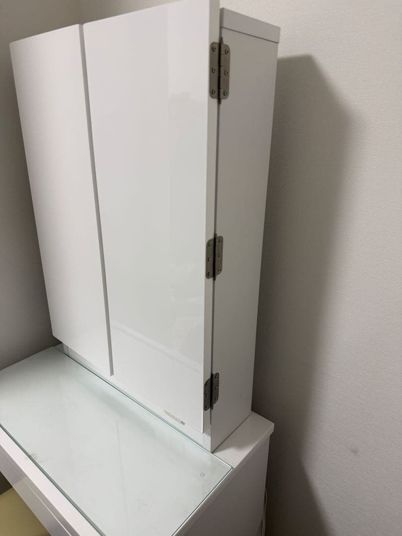 三面鏡ドレッサー　ニトリ　ホワイト