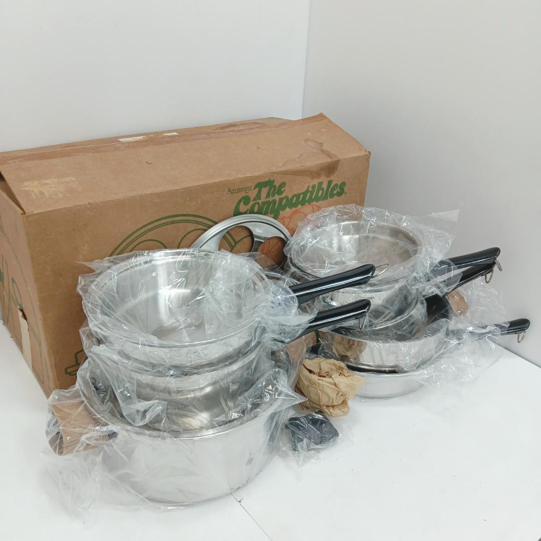 3m6795h4n 未使用 アムウェイ クイーンクック ウェアセット お鍋