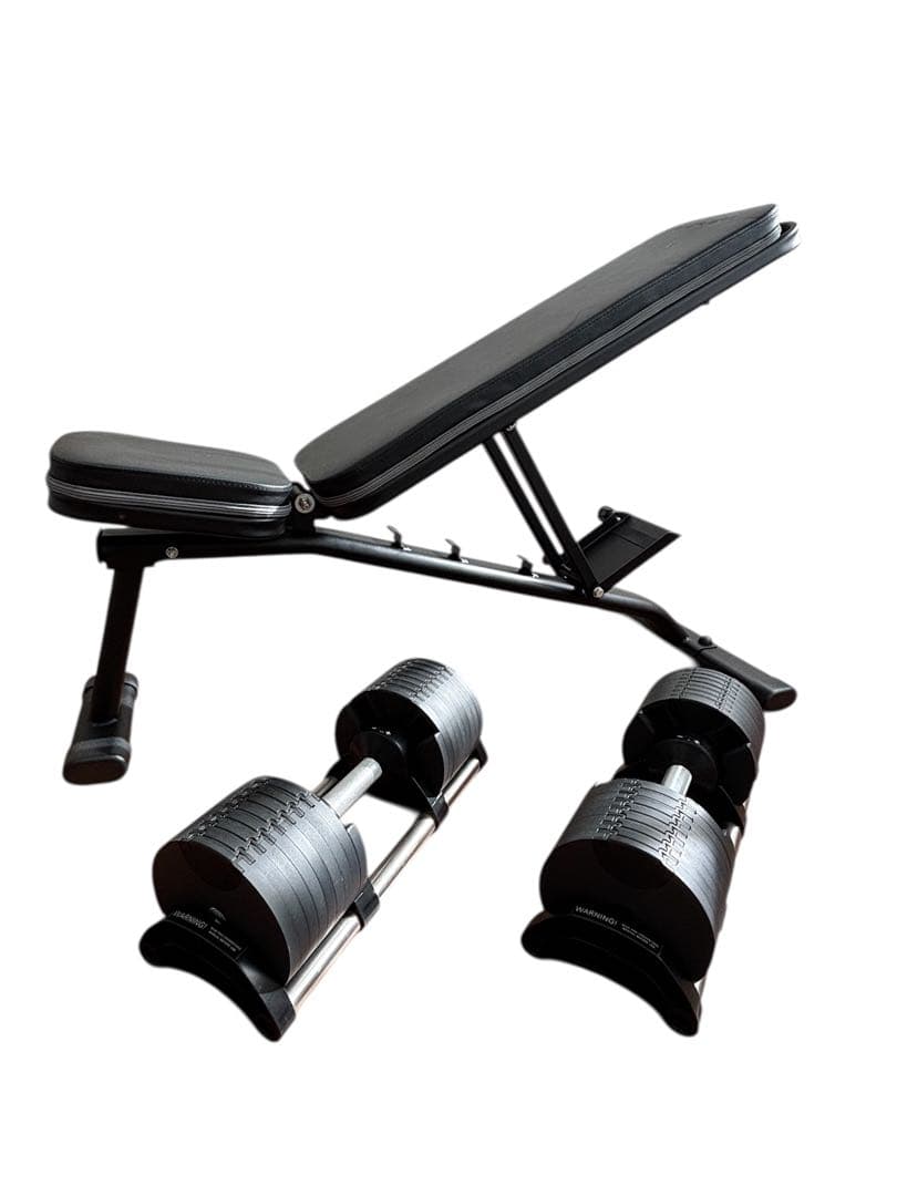 【直接引渡】NUO フレックスベル32kg2kg刻み　トレーニングベンチ　セット