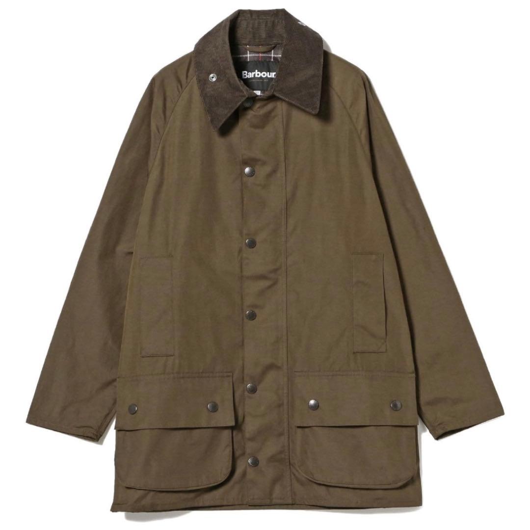 23SS Barbour×BEAMS F 別注 BEAUFORT セージグリーン