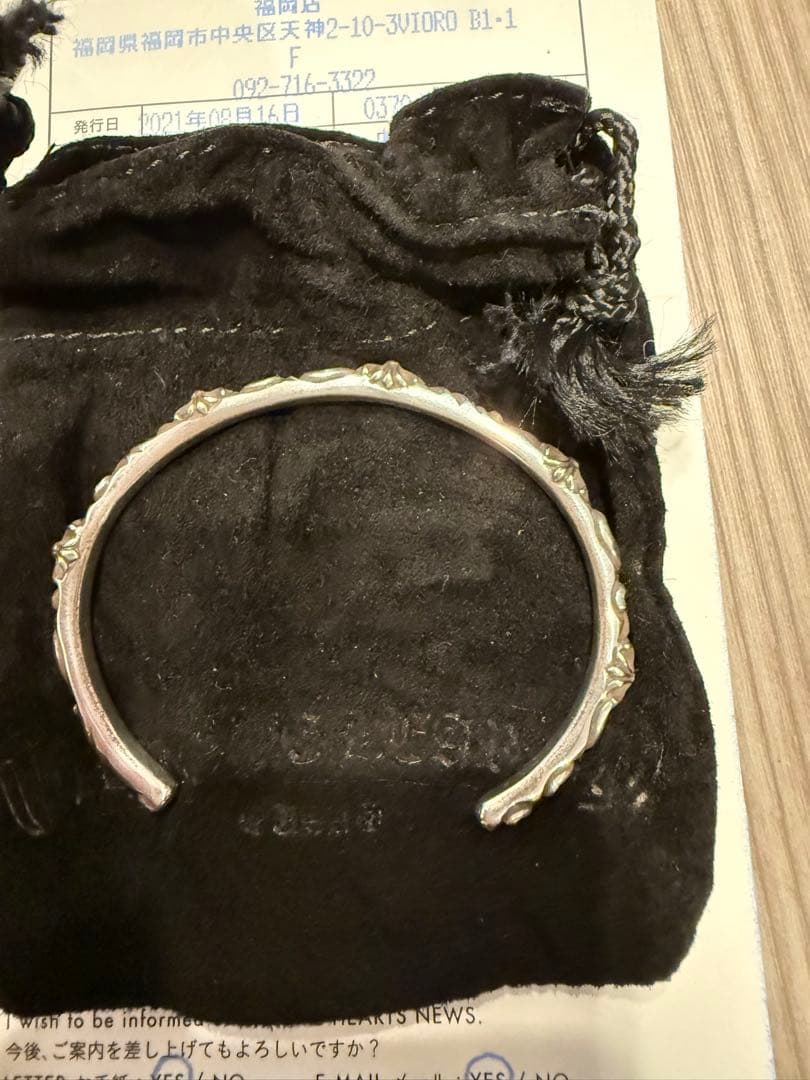 クロムハーツ　SBT バングル　Mサイズ