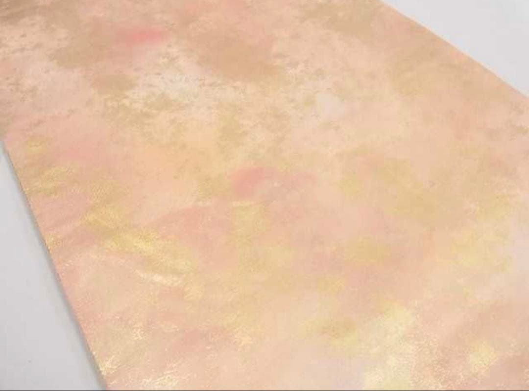 振袖 フルセット6点サイズM〜Ｌ駒刺繍　御所車花文折り鶴　暈し染め金銀彩　正絹