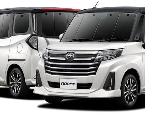 こ*の様 サンシェード ルーミー(M900A M910A) 前後フルセット 車中