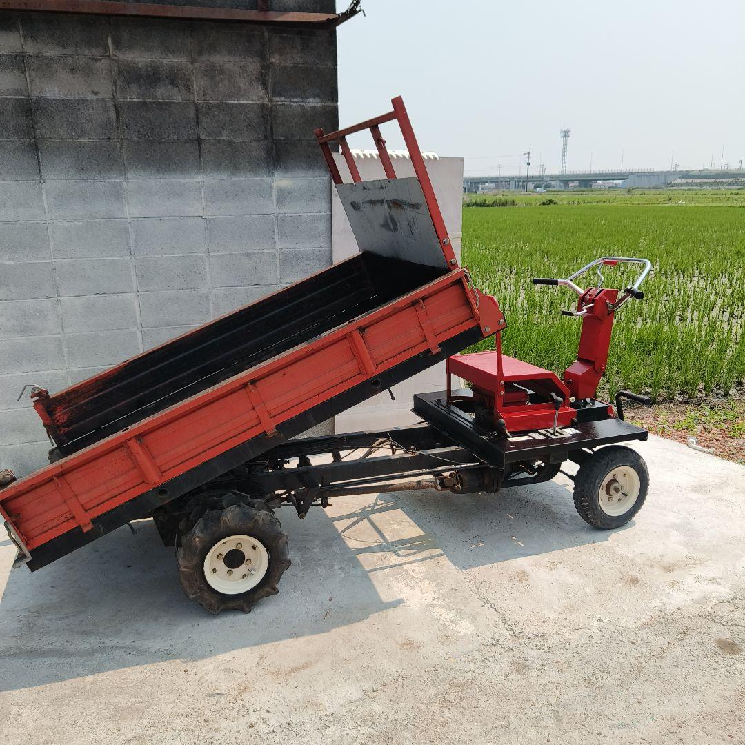 運搬車　油圧ダンプ 　ガソリンヤンマーエンジンKG-1041