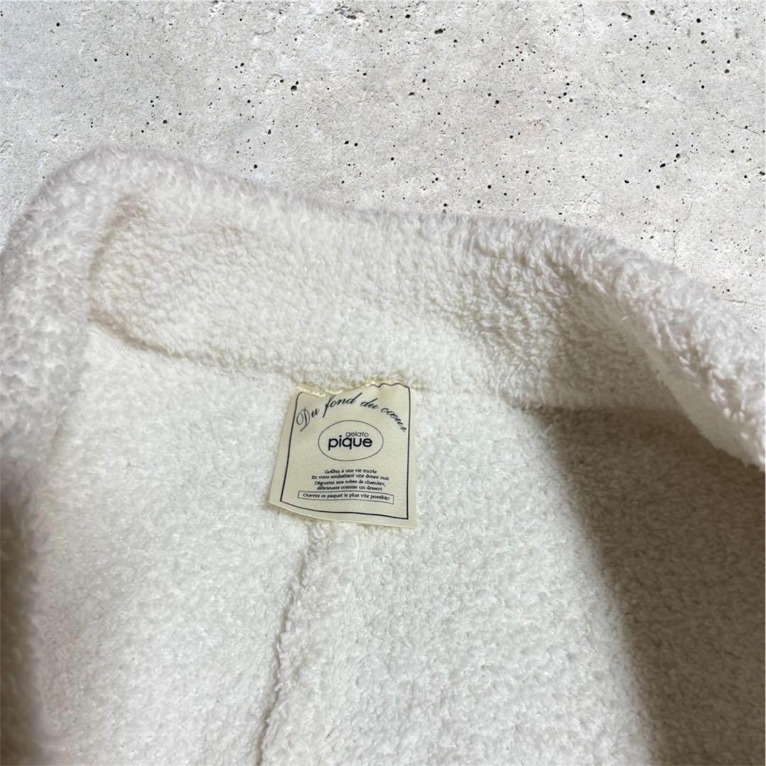 完売品　ジェラートピケ ベビモコCATジャガードプルオーバー 上下セット