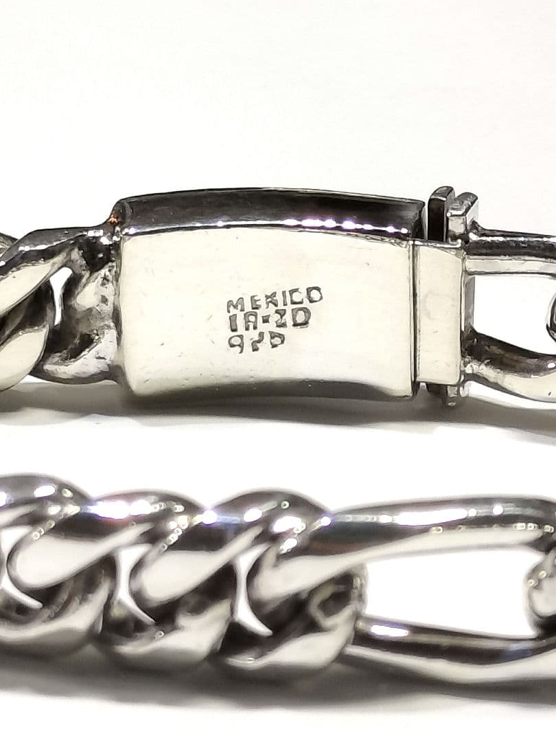 シルバー チェーンブレスレット メキシコ製