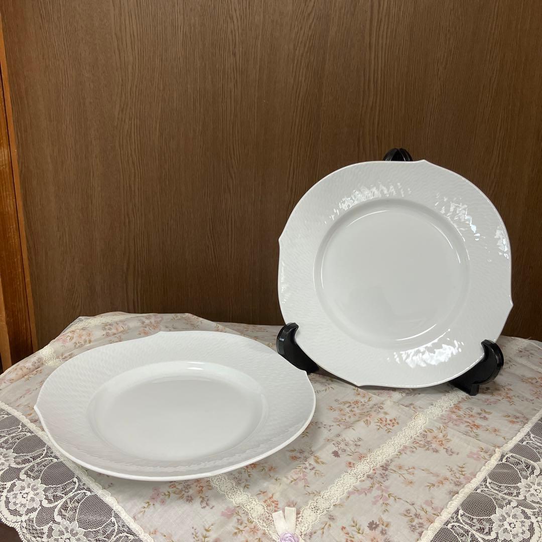 マイセン　波の戯れ　プレート　2枚セット