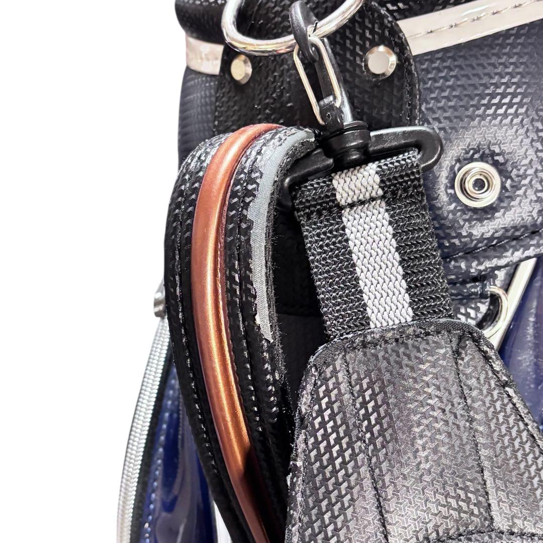 アダバット adabat キャディバッグ 高級感 エンブレム 9.5型