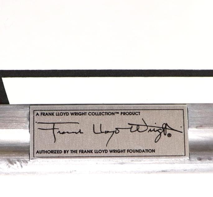 フランク・ロイド・ライト 財団 ヴィンテージ ステンドグラス 縦長 ロビーハウス