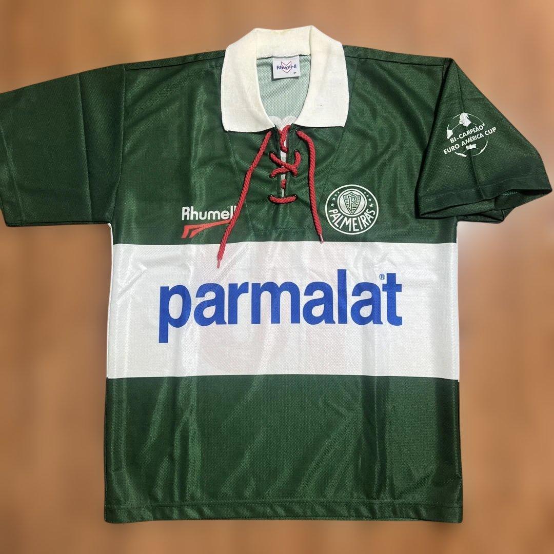 パルメイラス1996レアサードサッカーユニフォームRhumell Sサイズ