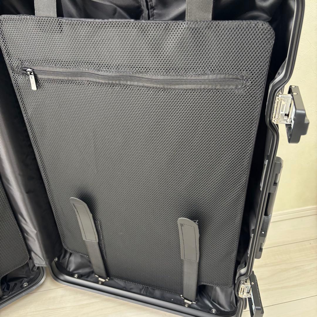 スーツケース キャリーケース オールアルミ合金 Mサイズ 65L TSAロック