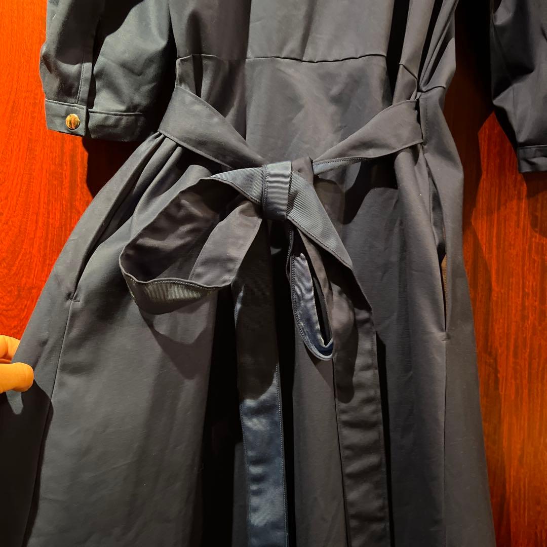 migiwa flower エプロンワンピース ワークドレス