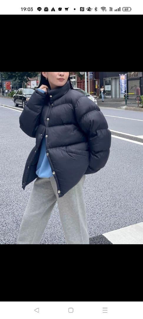 GERRY Big Down 　完売品　ブラック　新品タグ付き