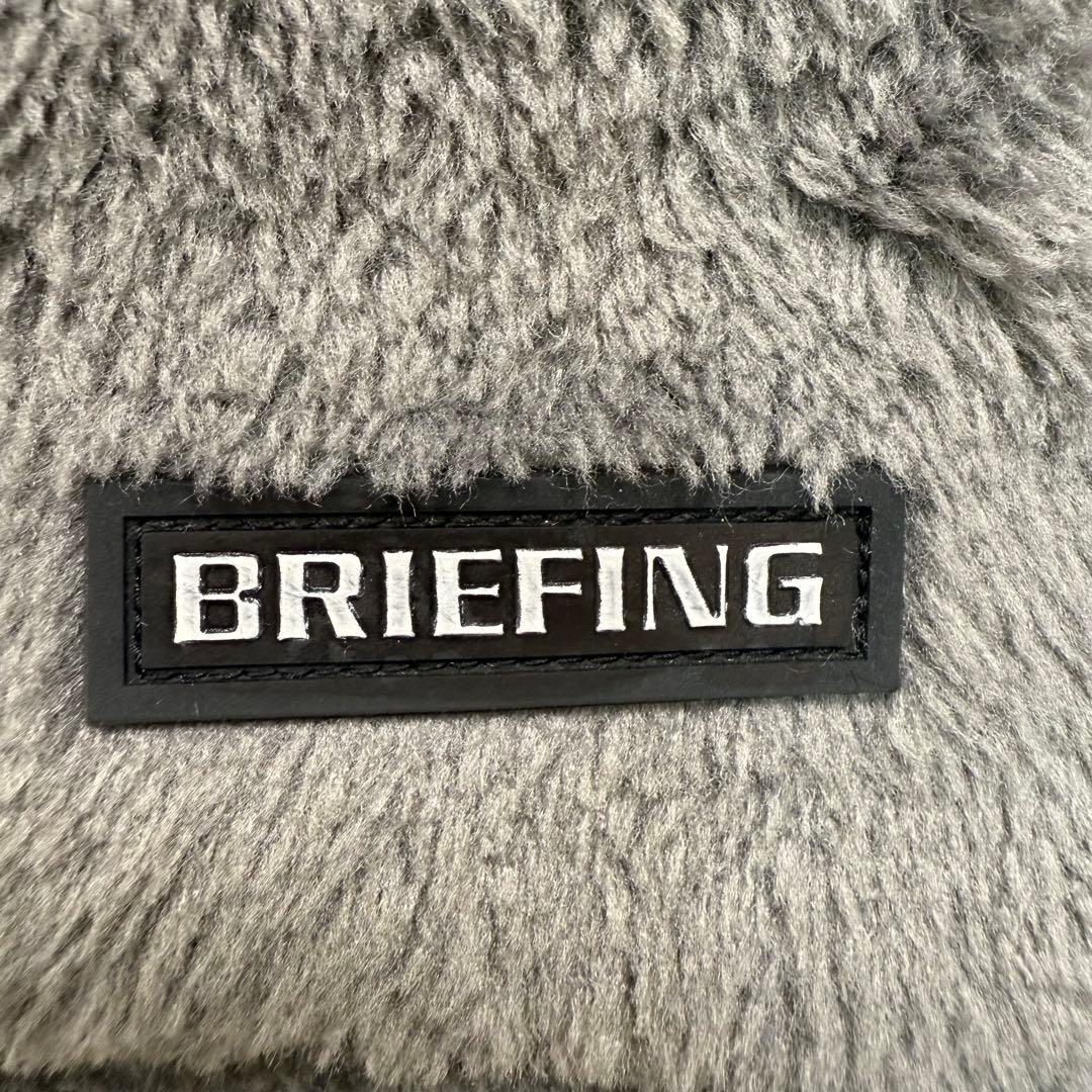 極美品✨BRIEFING フリースベスト ゴルフ GOLF メンズ XL グレー