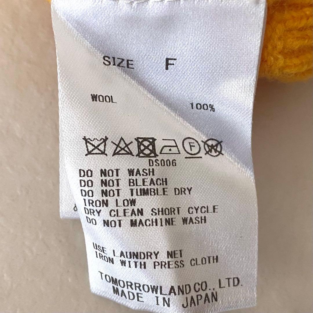 美品☆ギャルリーヴィー ファインウールライト タートルネックニット