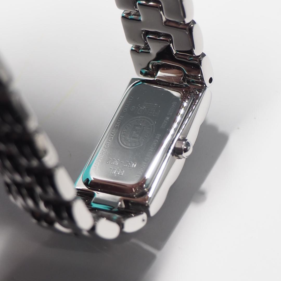 美品 フェンディ FENDI 660L ネイビー文字盤 腕時計 箱 H485