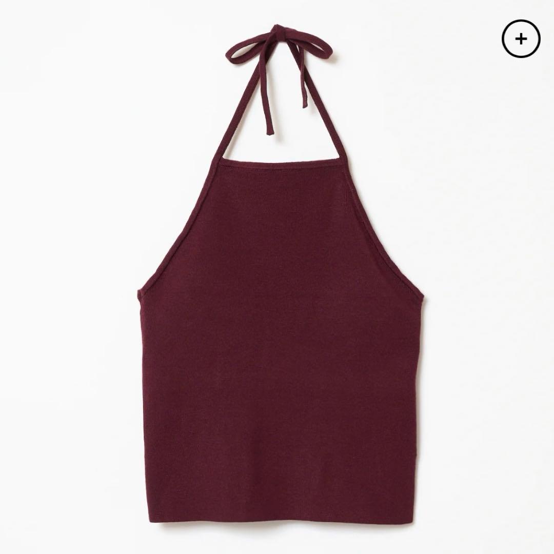 《THE SHISHIKUI》HALTER / BORDEAUX