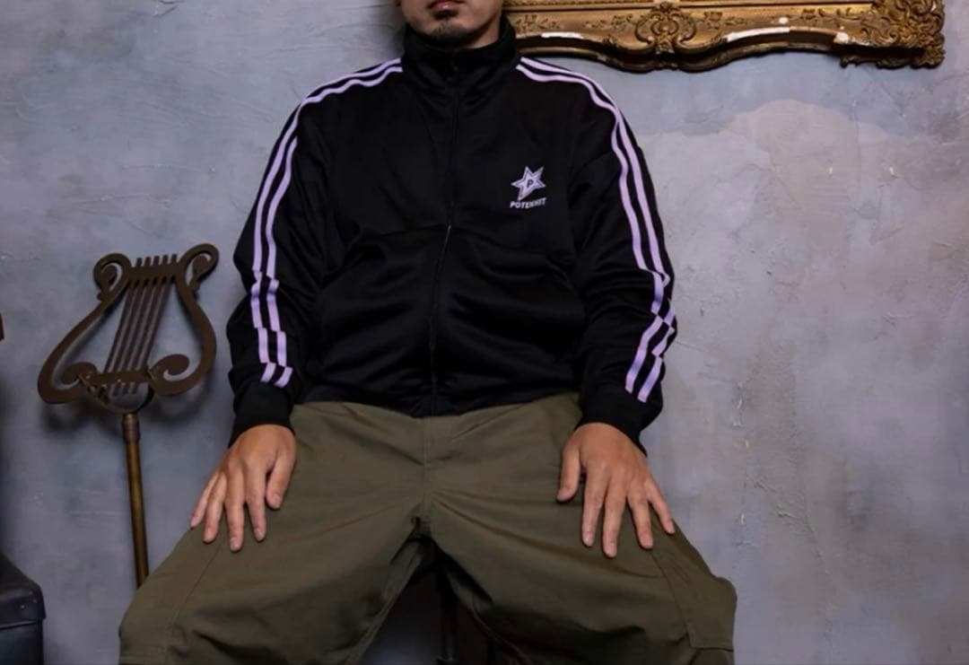 ●ポテンヒット　トラックジャケット　天竺鼠川原モデル　Ｌサイズ　新品未使用