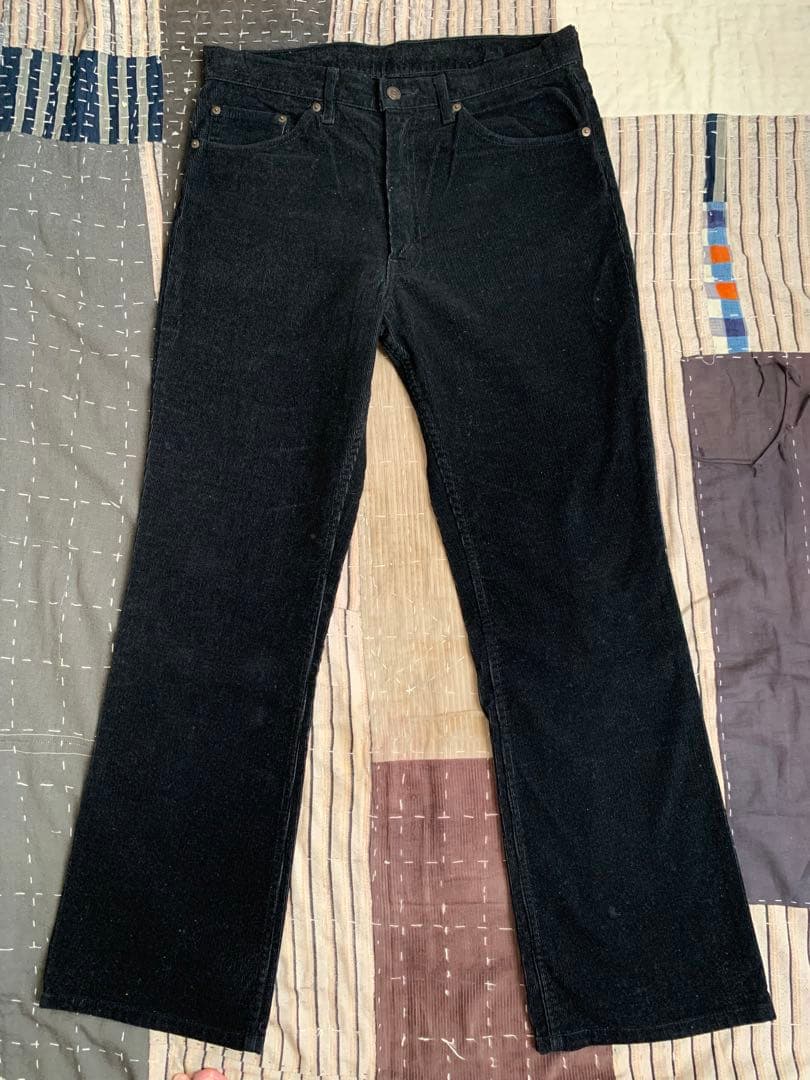 2000年製 levi's 517 vtg コーデュロイ パンツ ブラック 黒