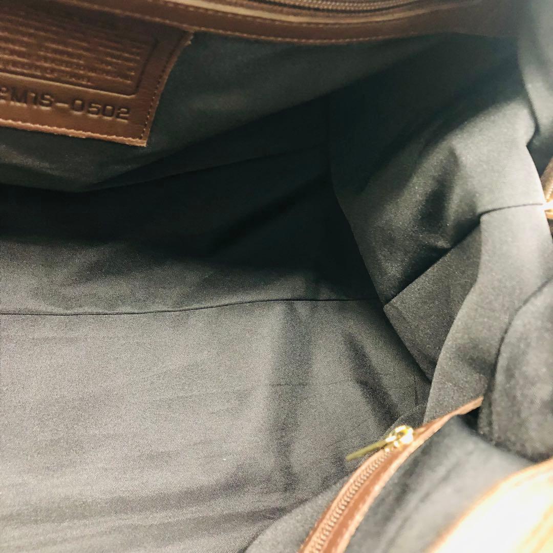 オールドコーチ 0502 ボストンバッグ　 ブラウン　良品