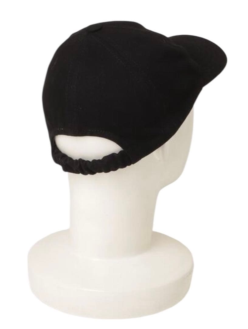 Patou 黒XS/S オーガニックコットンデニム パトゥ キャップ