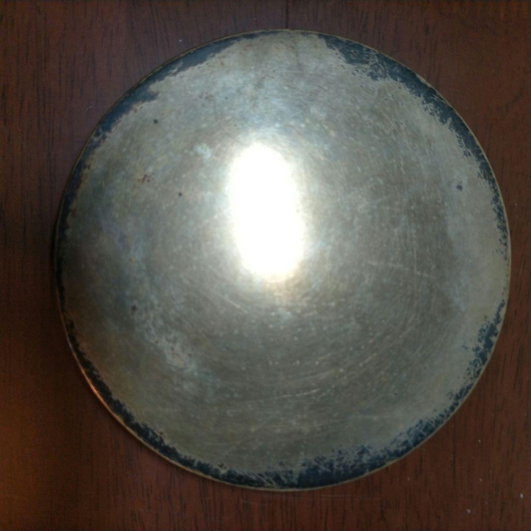 『鶴亀松文』天下一 古銅鏡 和鏡 古鏡 円鏡