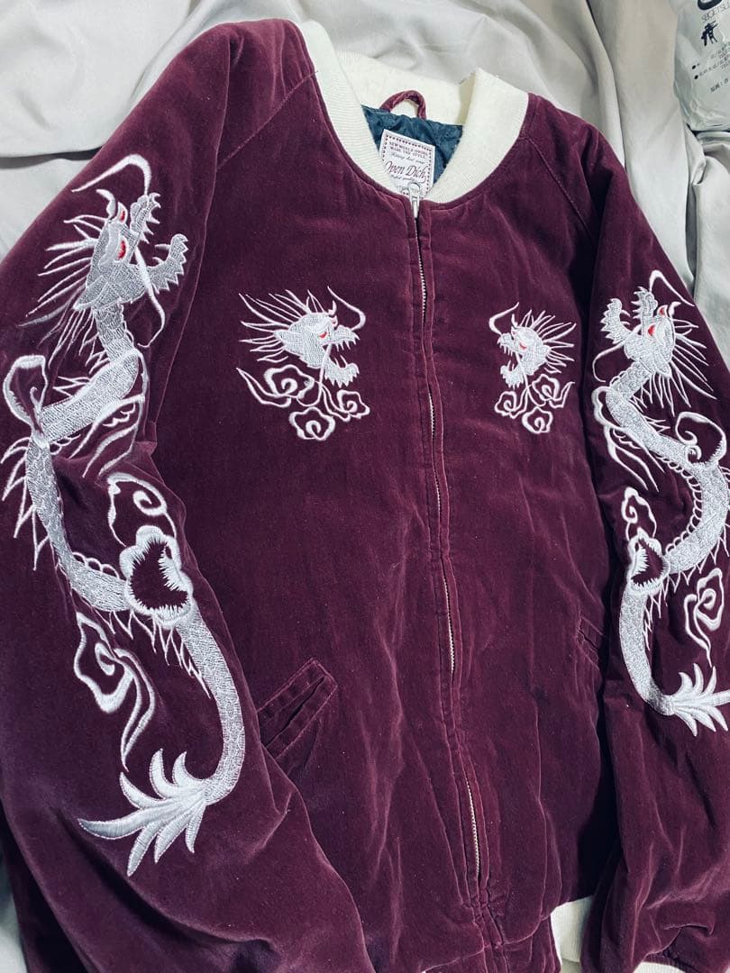 OPEN DICH archive 日本 限定龍 スカジャン unisex 美品