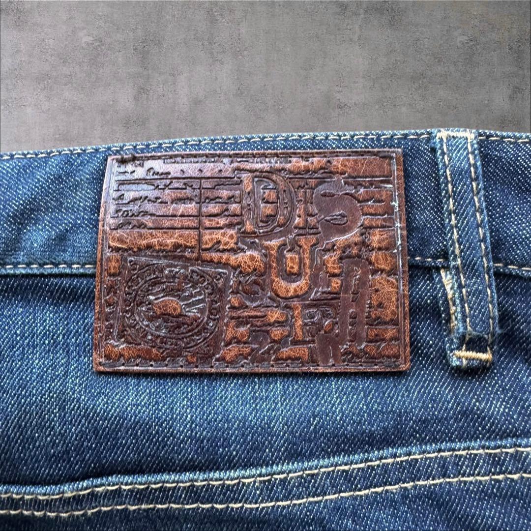 DSQUARED 2ディースクエアード　フォックスファーポケットデニムサイズ38