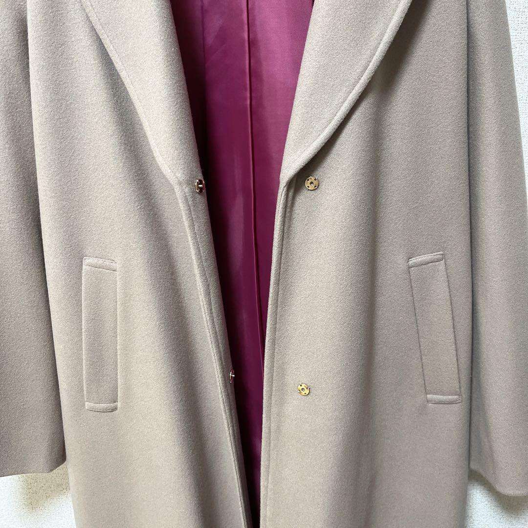 未使用品✨　passione ロングコート　チェスターコート　バイカラー　人気色