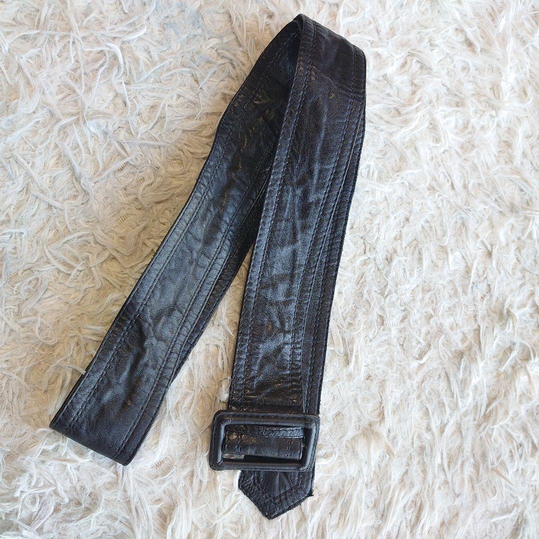 【未使用】ヴィンテージ カウレザー トレンチコート ベルト付き LL