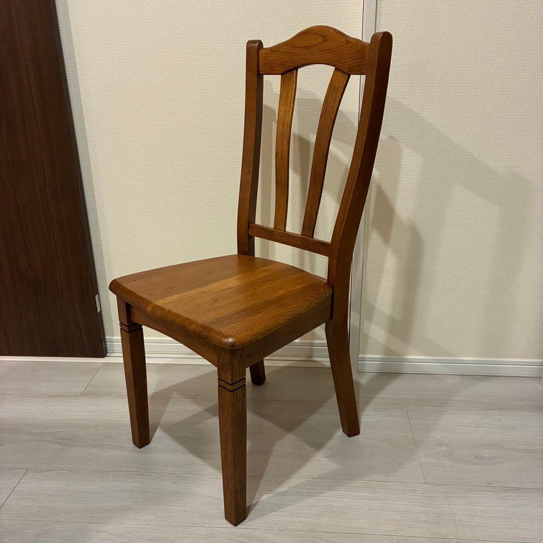 オランダ製 ダッチカントリー ダイニングチェア アームレスチェア