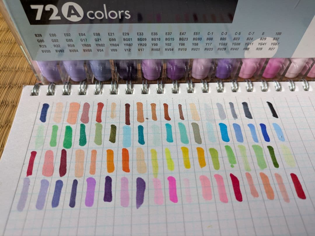 COPIC ciao（コピックチャオ）72色セット
