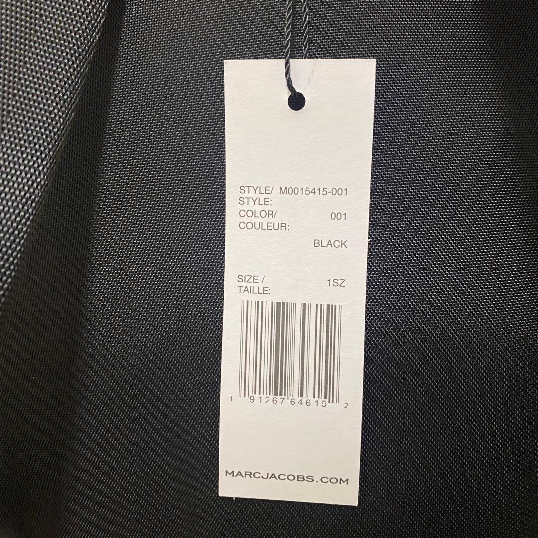 MJ マーク ジェイコブス バックパック リュック ブラック レディース