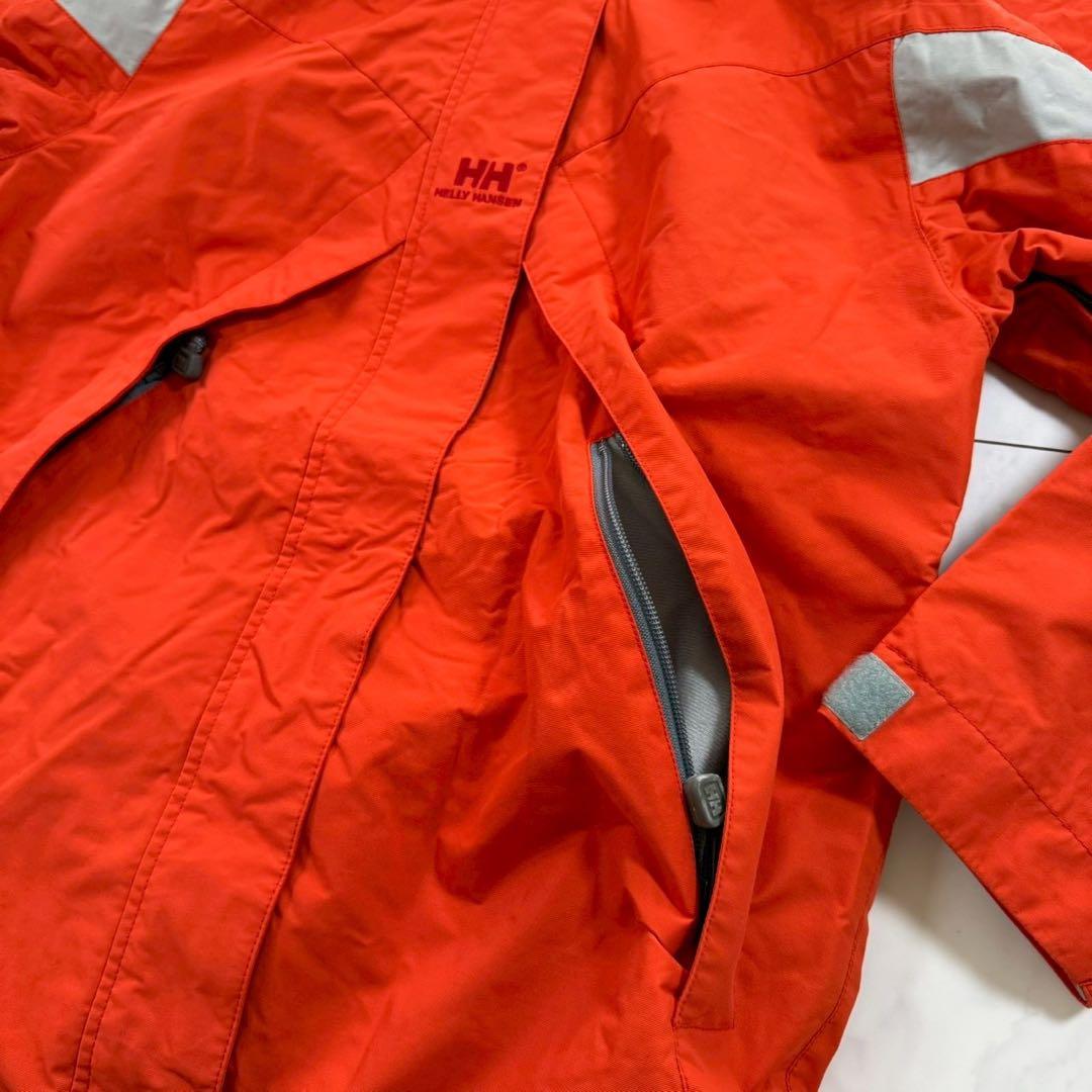 美品【ヘリーハンセン】ボードウエア・スキーウェア・防寒着◇オレンジ・L