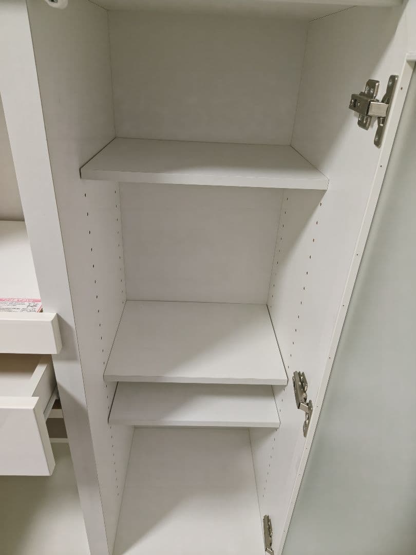 ニトリ 食器棚 キッチンボード コパン T 80MRB-WH