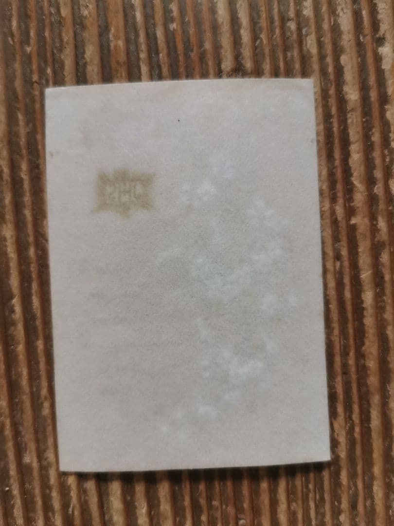 アンティーク 手描ホーリーカード フランス ベルギー 矢車草 初聖体式 菫と菊