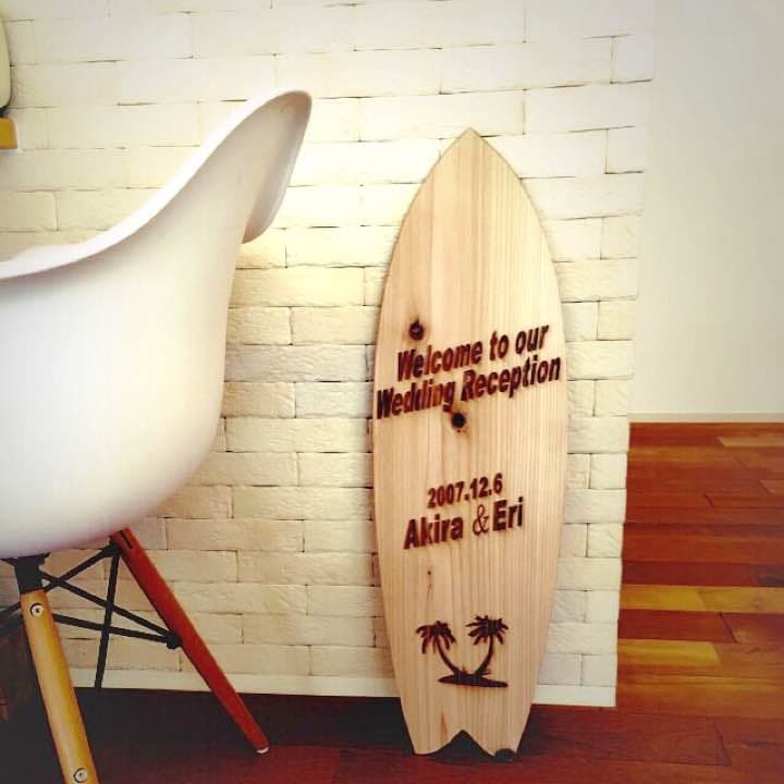 文字入れます 特大サーフボード ウェルカムボード 西海岸 ロンハーマン
