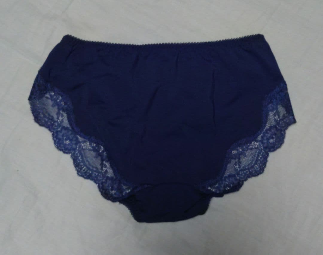 姿勢整い着心地楽/ワコール D70 ブラジャーショーツセット ネイビー