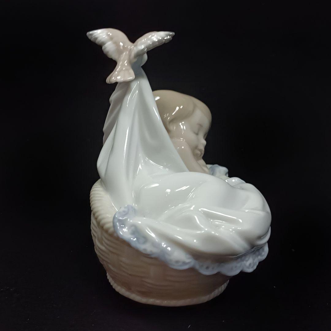 【美品】リヤドロ My Dream 僕の夢 フィギュリン 天使