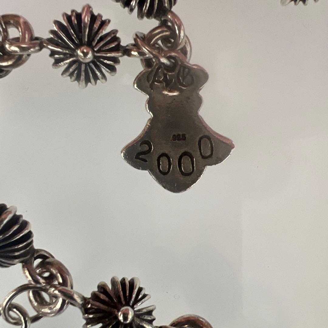 ✰A＆Gエーアンドジー　ブレスレット人気廃盤極希少モデル　クロム　シルバー925